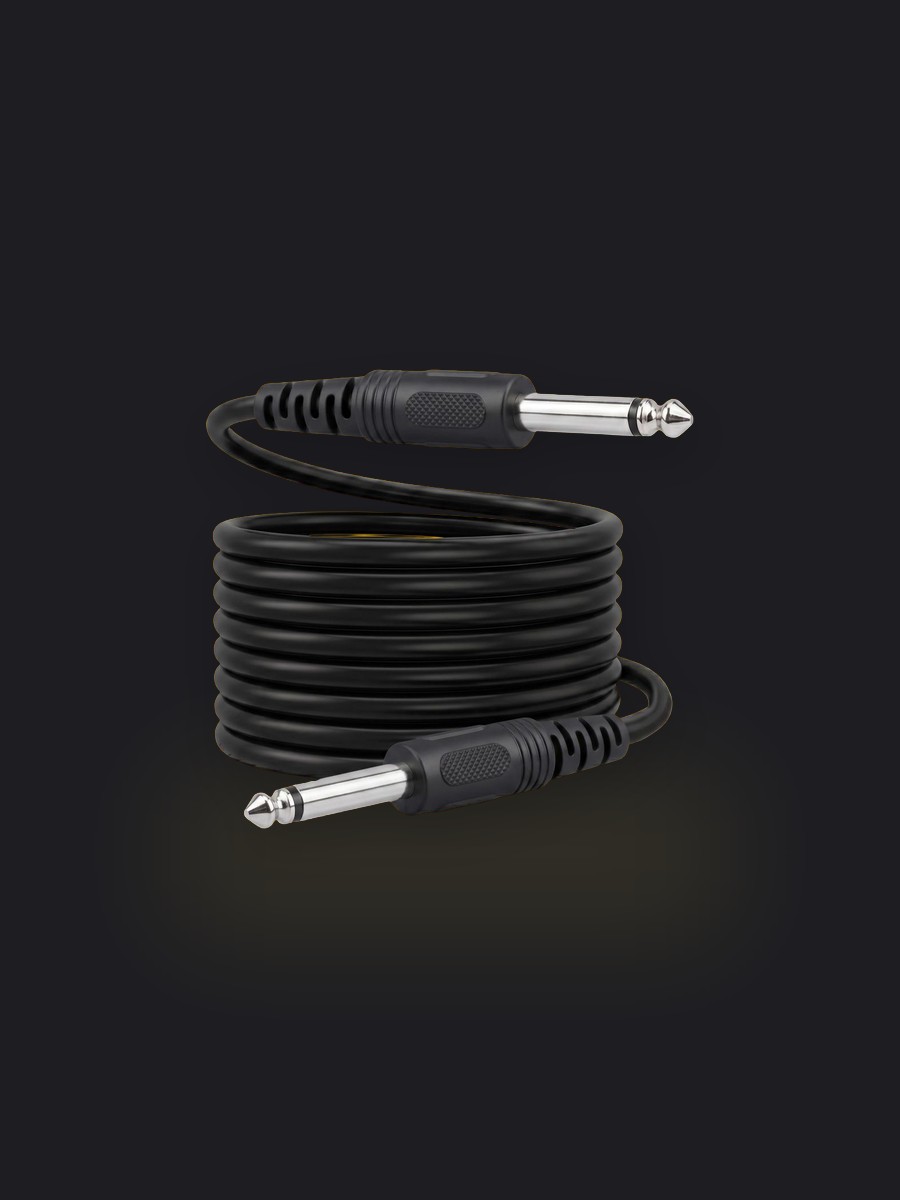 Кабель Jack 6.3 — Jack 6.3 прямой, 1.5 м