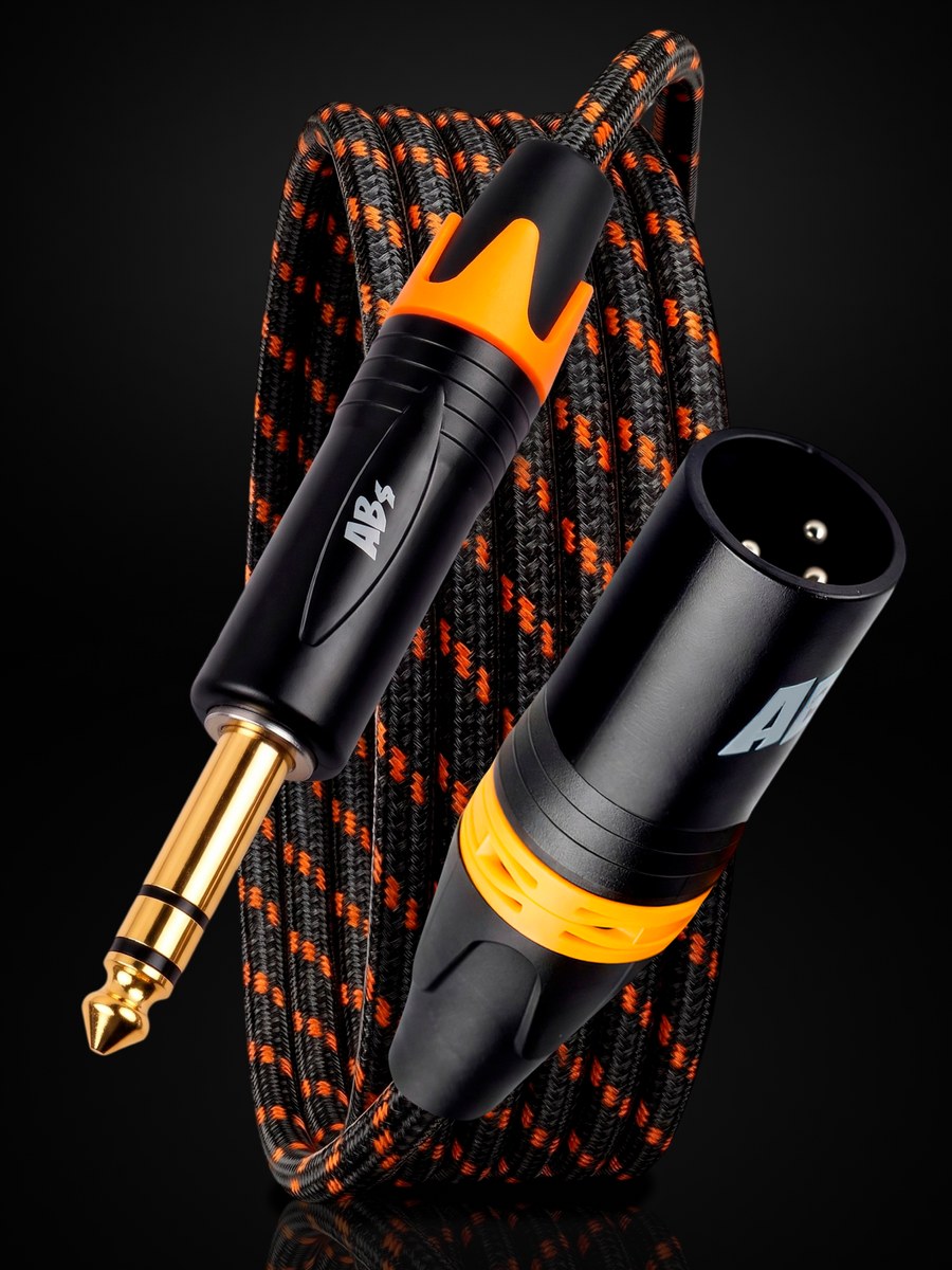 Балансный кабель Jack 6.3 — XLR, 3 м